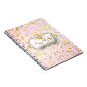 311 Ciao Bella Golden Divine Pink Notitieboek (Rechterzijde)