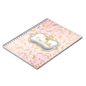 311 Ciao Bella Golden Divine Pink Notitieboek (Linkerzijde)