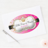 311 Ciao Bella Golden Divine Pink Ovale Sticker (Envelop)