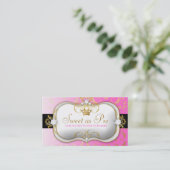 311 Ciao Bella Golden Divine PINK PINK Visitekaartje (Staand voorkant)