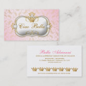 311 Ciao Bella Golden Divine Pink Punch Kaart Klantenkaartje (Voorkant / Achterkant)