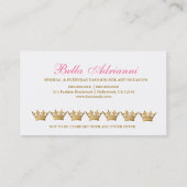 311 Ciao Bella Golden Divine Pink Punch Kaart Klantenkaartje (Achterkant)