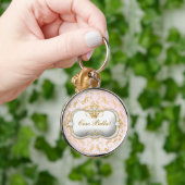 311 Ciao Bella Golden Divine Pink Sleutelhanger (Hand)