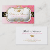 311-Ciao Bella Golden Divine Pink Visitekaartje (Voorkant / Achterkant)