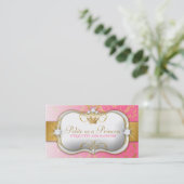 311 Ciao Bella Golden Divine Pink Visitekaartje (Staand voorkant)