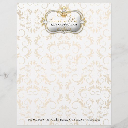 311 Ciao Bella Golden Divine Rich Black Briefhoofd Sjabloon (Voorkant)