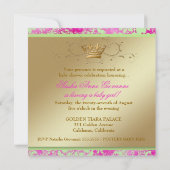 311 Ciao Bella HotPink Limoen  Chic Ice Paper Kaart (Achterkant)