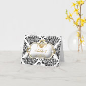 311 Ciao Bella & Lovey Dovey Damask Kaart (Gele Bloem)