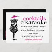311 Cocktails & Karaoke Kaart (Voorkant / Achterkant)