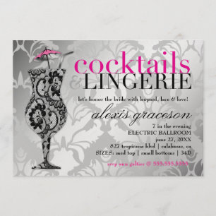 311 Cocktails & Lingerie Metallic Kaart