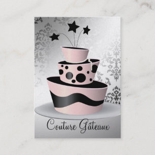 311 Couture Gâteaux Premium Pearl Paper Visitekaartje