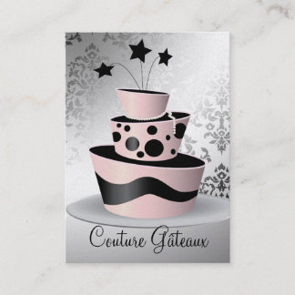 311 Couture Gâteaux Premium Pearl Paper Visitekaartje