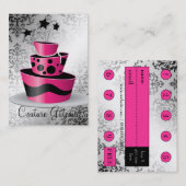 311 Couture Gâteaux Punch Card Klantenkaartje (Voorkant / Achterkant)