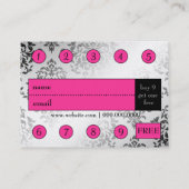 311 Couture Gâteaux Punch Card Klantenkaartje (Achterkant)