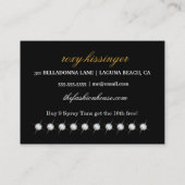 311 Cowgirl Spray Tans Visitekaartje (Achterkant)