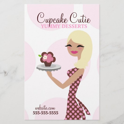 311 Cupcake Cutie Blonde Flyer (Voorkant)
