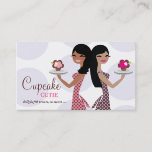 311 Cupcake Cutie Brunette Duo Visitekaartje