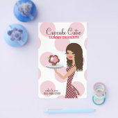 311 Cupcake Cutie Curly Brown Hair Flyer (Enkel)