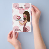 311 Cupcake Cutie Curly Brown Hair Flyer (Hand)