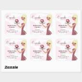 311 Cupcake Cutie licht blond label (Vel)