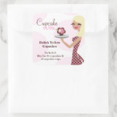 311 Cupcake Cutie licht blond label (Tas)