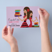 311 Cupcake-Spaanse pannenkoeken Flyer (Hand)