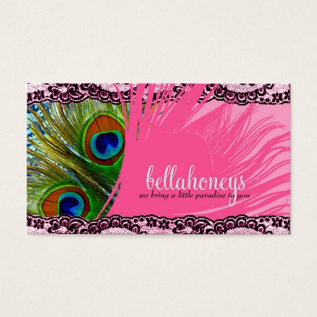 311-Custom Bellahoneys Visitekaartjes (Voorkant)