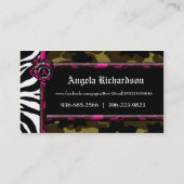 311-Custom Bow DivaD Visitekaartje (Achterkant)