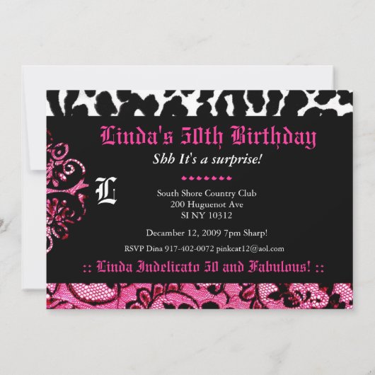 311-Custom Order Dina Kaart (Achterkant)