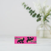 311-Custom Order Loretta Mini Visitekaartje (Staand voorkant)