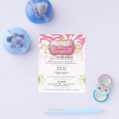 311-Custom Pink Diamond Mode House Flyer (Enkel)