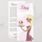 311 Daisy Cupcake Cutie Wavy Blonde Menu (Voorkant / Achterkant)