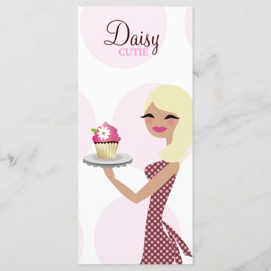 311 Daisy Cupcake Cutie Wavy Blonde Menu (Voorkant)