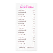 311 Daisy the Cupcake Cutie African American Reclamekaart (Achterkant)