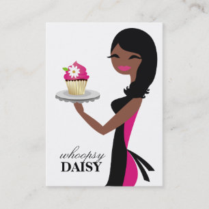311 Daisy the Cupcake Cutie African American Visitekaartje