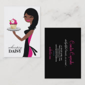311 Daisy the Cupcake Cutie African American Visitekaartje (Voorkant / Achterkant)