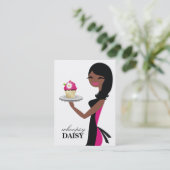 311 Daisy the Cupcake Cutie African American Visitekaartje (Staand voorkant)
