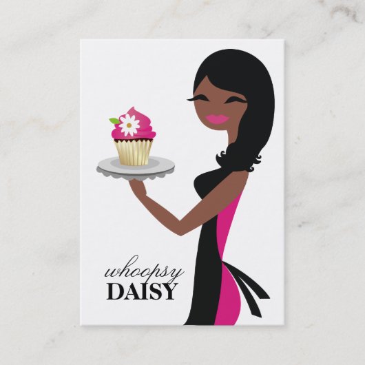311 Daisy the Cupcake Cutie African American Visitekaartje (Voorkant)