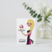 311 Daisy the Cupcake Cutie African Blonde Visitekaartje (Staand voorkant)