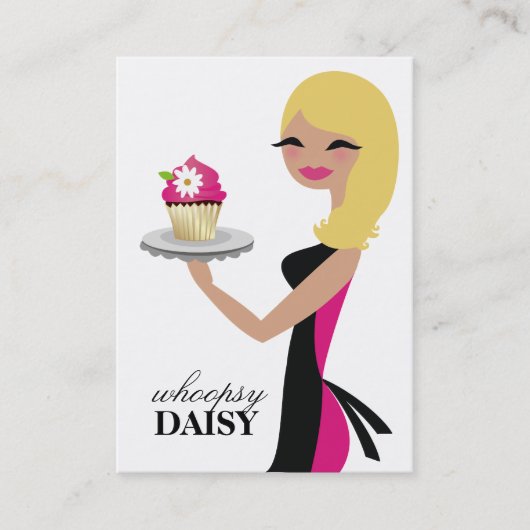 311 Daisy the Cupcake Cutie African Blonde Visitekaartje (Voorkant)
