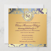 311 Damask Shimmer Queen Fab 50 Hydrangea Kaart (Achterkant)