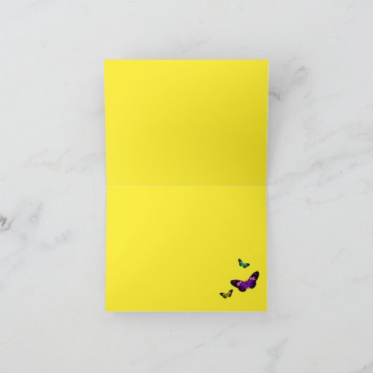 311 dankt Roze Snoepje 16 van het Sprookjesland Bedankkaart (Binnen)