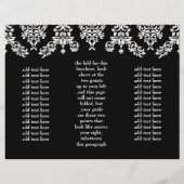 311 Dashing Damask Black Brochure (Voorkant)