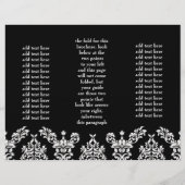 311 Dashing Damask Black Brochure (Achterkant)