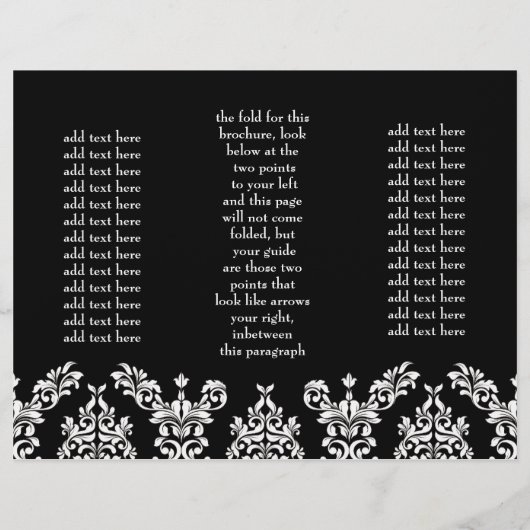 311 Dashing Damask Black Brochure (Achterkant)