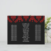 311 Dashing Damask Black Red Brochure (Staand voorkant)