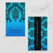 311 Dashing Damask Blue Tropical Fade Visitekaartje (Voorkant / Achterkant)
