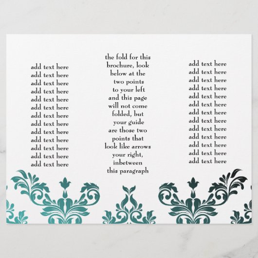 311 Dashing Damask Zee Garden (Achterkant)