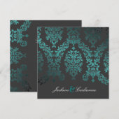311-Dashing Damask | Zee Tuinhoutskool Kaart (Voorkant / Achterkant)