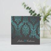 311-Dashing Damask | Zee Tuinhoutskool Kaart (Staand voorkant)